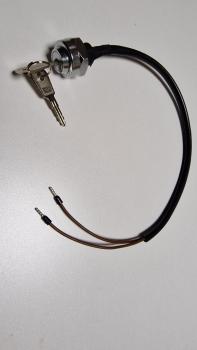 Lenkkopfmutter hoch 16mm mit Schlüsselschalter