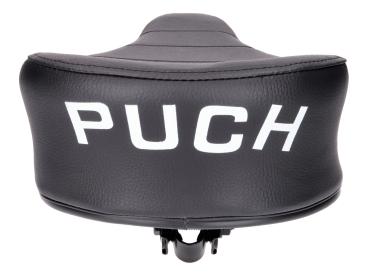 Sattel hohe Version mit "PUCH"-Schriftzug