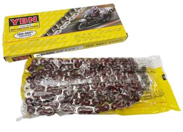 Kette 415er YBN 122 Glieder rot