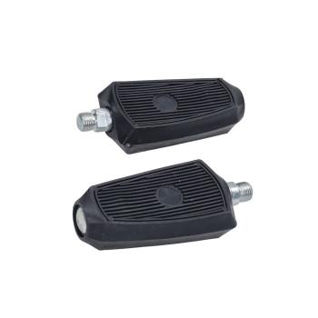 Pedalarmset Chrom 155mm mit Blockpedalen