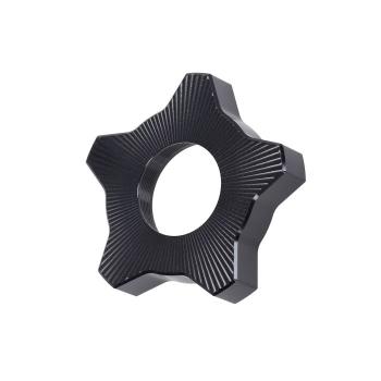 Abdeckung für das Gewinde vom Freilaufritzel schwarz