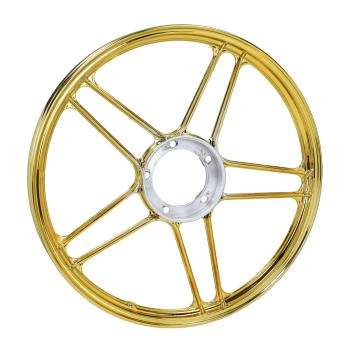 Gussfelgenring 1,35x17" gold/Chrom