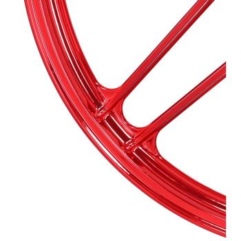 Gussfelgenring 1,35x17" rot/Chrom