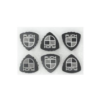 Seitenverkleidungsschraubensatz schwarz CNC mit Logo