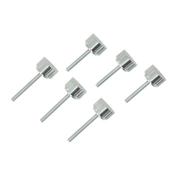 Seitenverkleidungsschraubensatz Chrom CNC mit Logo