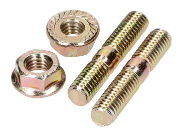 Stehbolzenset M6 x 32 mit Bundmuttern