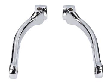 Pedalarmset Chrom 125mm