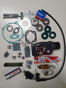Motorüberholsatz 4-Lager Motor altes Modell NBR SKF/ZVL mit Stehbolzen und Motorhalterschrauben und Zündungsüberholset