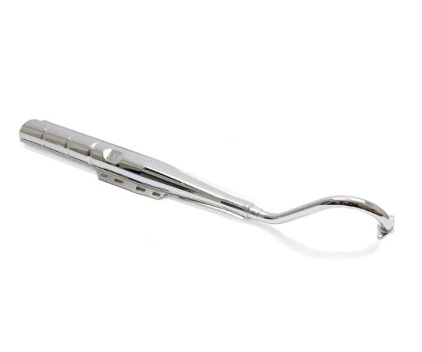 Auspuff 22mm mit Logo wie Original