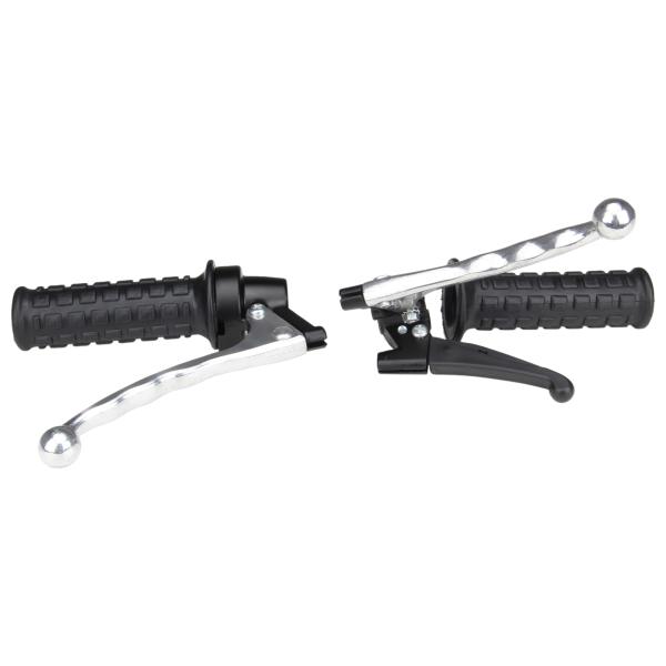 Gas- und Bremsgriffsatz schwarz universal