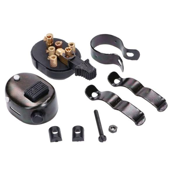 Schalter mit 3 Funktionen schwarz