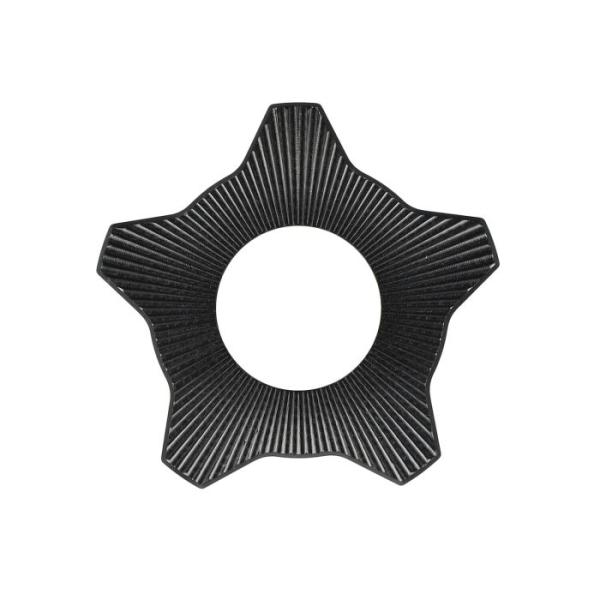 Abdeckung für das Gewinde vom Freilaufritzel schwarz