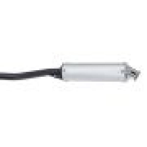 Auspuff 25mm Tecno Evo Gelände schwarz