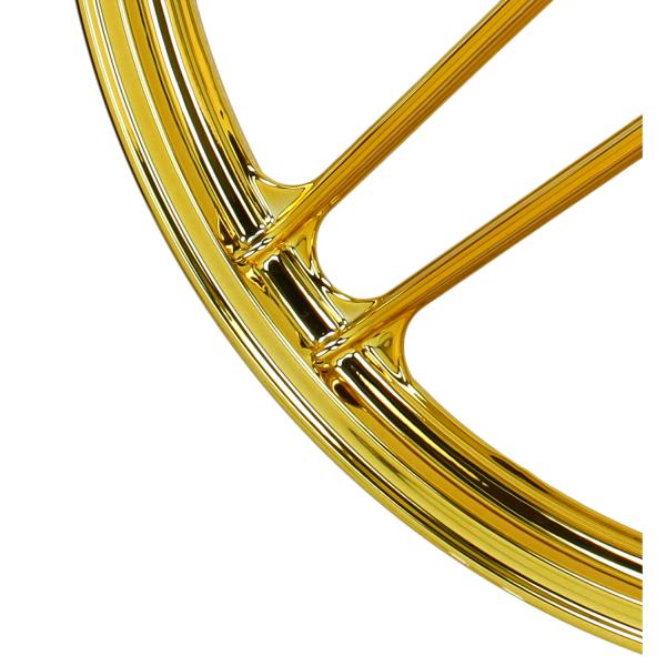 Gussfelgenring 1,35x17" gold/Chrom