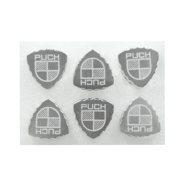 Seitenverkleidungsschraubensatz Chrom CNC mit Logo