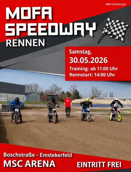 Anmeldung Mofaspeedway Cloppenburg 2026