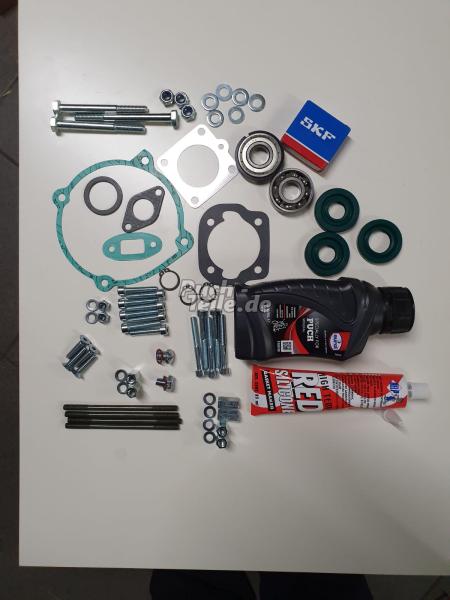 Motorüberholsatz 3-Lager Motor altes Modell NBR SKF/ZVL mit Stehbolzen und Motorhalterschrauben