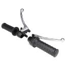 Gas- und Bremsgriffsatz schwarz universal