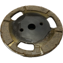 Grundplatte Anrollmotor