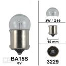 Birne BA15S 6V 5W