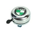 Klingel Chrom mit Logo aufgeklebt