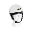 Oldtimer Halbschalen Helm Weiß