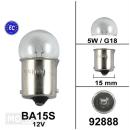 Birne BA15S 12V 5W