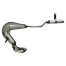 Auspuff 25mm Tecno Evo Gelände blank