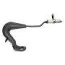 Auspuff 25mm Tecno Evo Gelände schwarz