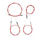 DMP Bowdenzugsatz rot komplett Puch Maxi S/N